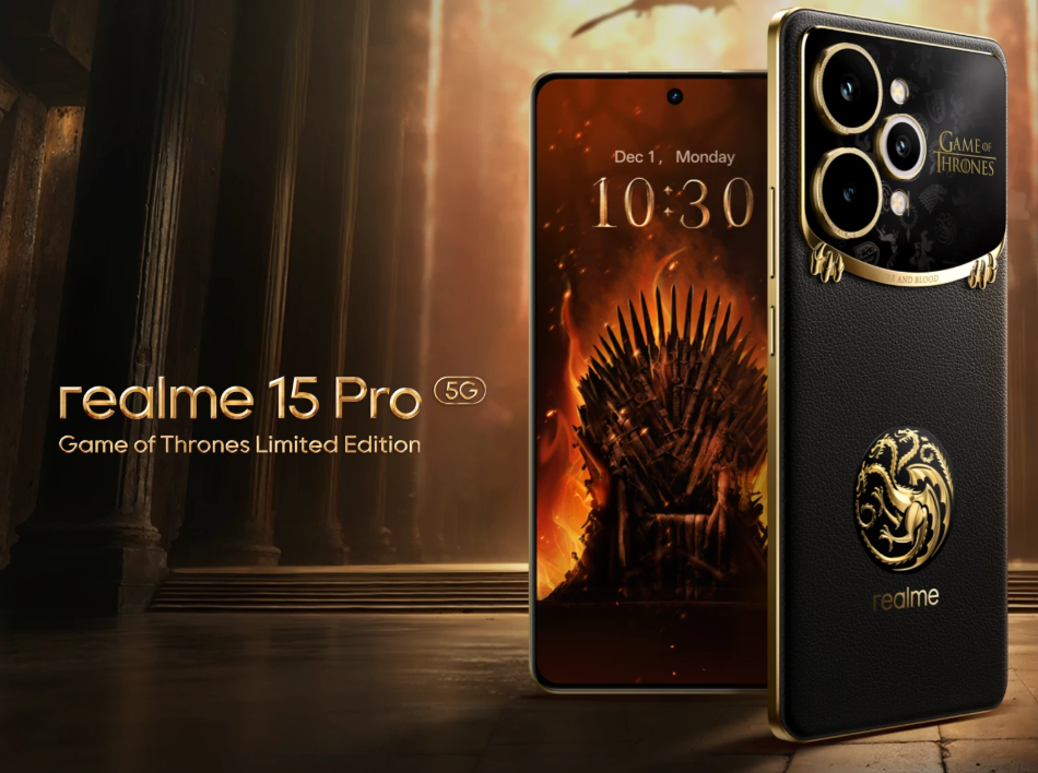 Realme Launch Latest Realme 15 Pro 5G Game Of Thrones Edition