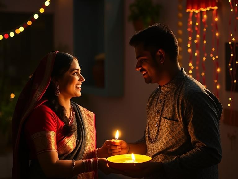 Why do people celebrate Karwa Chauth? It’s a story about love and devotion.