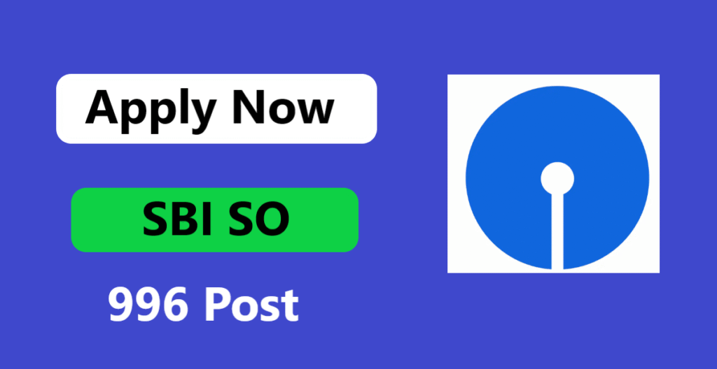 SBI Bank Specialist Cadre Officers Recruitment 2026
